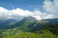 Landscape of chartreuse park Royalty Free Stock Photo