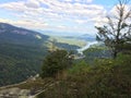 Landscape of Chimney Rock State Park, North Carolina Royalty Free Stock Photo