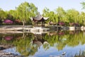 Landscape of Chinese pavilion Royalty Free Stock Photo