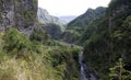 Landscape of Cilaos in Reunion Island, France Royalty Free Stock Photo