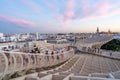 Travel tourism and photography in the mushrooms of Seville, Andalusia, Spain.