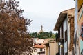 panorama of the city of Tudela in Spain