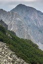 Landscape of Cliffs of Sinanitsa peak, Pirin Mountain