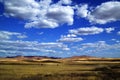 Landscape with clouds Royalty Free Stock Photo