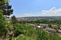 Landscape of the Cluj-Napoca city from the Cetatuia hill