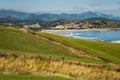 Landscape of the coast of Cantabria. Royalty Free Stock Photo