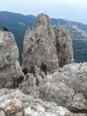 Landscape of the coast of the Crimea.