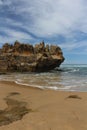 Sandy beach at Brenton on Sea Royalty Free Stock Photo