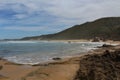 Sandy beach at Brenton on Sea Royalty Free Stock Photo