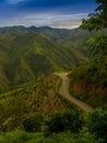 Landscape of of Colombia, Valle del Cauca.