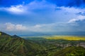 Landscape of of Colombia, Valle del Cauca.