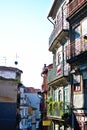 Landscape of colorful traditional apartments in Porto Portugal Royalty Free Stock Photo