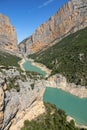 Landscape in Congost de Mont-rebei , Spain, Europe