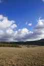 Landscape in Corbieres, France