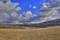 Landscape in Corbieres, France