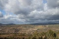 Landscape in Corbieres, France