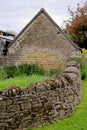 Landscape from the Cotswold village of Bourton on the Water Royalty Free Stock Photo