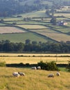 Landscape countryside hills Royalty Free Stock Photo