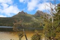 Landscape Cradle Mountain National Park at the Dove Lake