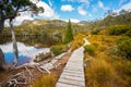 Landscape of Cradle mountain Tasmania, Australia