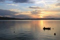 Landscape from Croatian beach Royalty Free Stock Photo