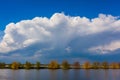 Landscape in Danube Delta Royalty Free Stock Photo