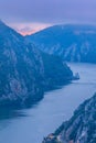 Danube Gorges Cazanele Mari, Romania Royalty Free Stock Photo