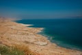 Landscape of the Dead Sea, Israel. Royalty Free Stock Photo