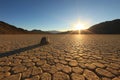 Landscape in Death Valley National Park, Cal Royalty Free Stock Photo