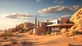 landscape desert dwellings traditional