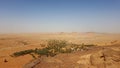 Landscape of the desert sahara algeria Royalty Free Stock Photo