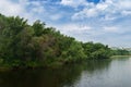 Landscape with Dnepr river