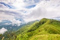 Landscape at Doi Pha Tang view point Royalty Free Stock Photo