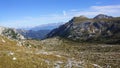 Landscape of the dolomites italy. Tirol Royalty Free Stock Photo