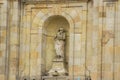 Landscape Downtown bogota colombia simon marmol statue Royalty Free Stock Photo