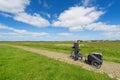 Landscape Dutch island Terschelling Royalty Free Stock Photo