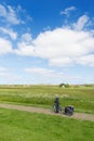 Landscape Dutch island Terschelling Royalty Free Stock Photo