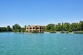 El Goli or Shah Goli park and lake in Tabriz , Iran