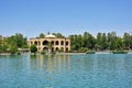 El Goli or Shah Goli historical park and lake in Tabriz , Iran