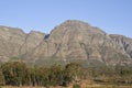 Landscape of Elandsberg Nature Reserve in the Western Cape, South Africa