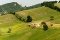 Landscape in Emilia-Romagna (Italy) at summer Royalty Free Stock Photo