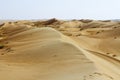 Landscape of Empty Quarter, Rub al Khali Desert Royalty Free Stock Photo