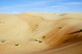 Landscape of Empty Quarter, Rub al Khali Desert Royalty Free Stock Photo