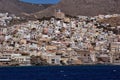 Landscape of Ermoupoli town, Syros, Cyclades Islands