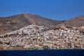 Landscape of Ermoupoli town, Syros, Cyclades Islands