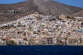 Landscape of Ermoupoli town, Syros, Cyclades Islands