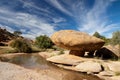 Landscape at Erongo mountains