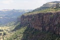 Landscape in the Ethiopia near Debre Libanos. Royalty Free Stock Photo