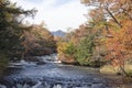 Landscape of fall season in autumn