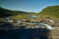 Landscape of the Falls of Petrohue. Puerto Varas, Chile, South America. Royalty Free Stock Photo